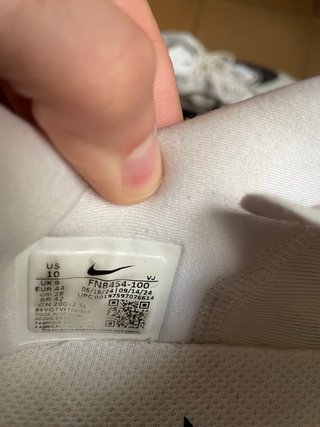 Nike Zoom Fly 6 Originales Blancas/Negras talla 44