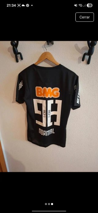 Camiseta Santos 12/13 Nike Negra