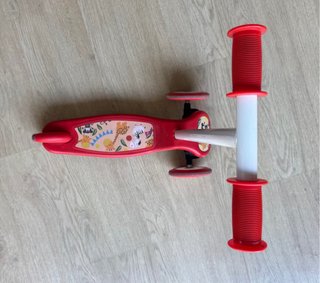 Patinete infantil 3 ruedas rojo