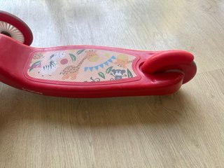 Patinete infantil 3 ruedas rojo