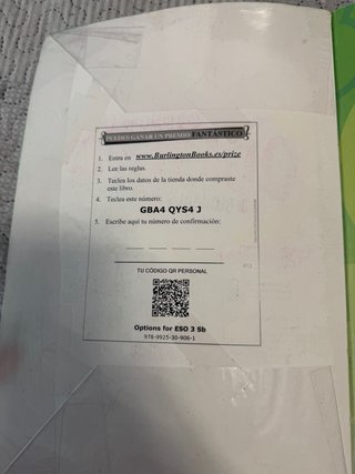 Burlington Options Stident’s Book 3 ESO