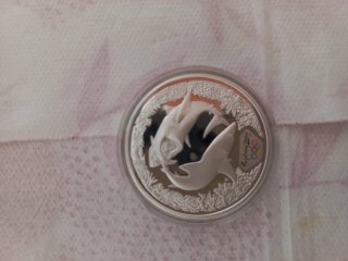Moneda Conmemorativa Sidney 2000 Tiburón Blanco