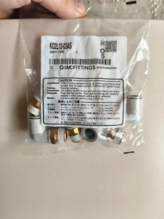 Adaptador Codo Automático KQ2 SMC
