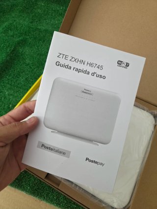 Modem ZTE ZXHN H6745 Router WiFi7  LAN 2.5