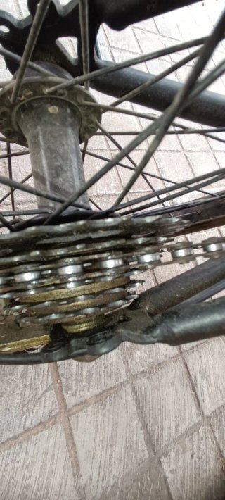 Bicicleta Plegable Negra