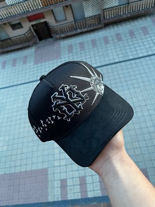 Lote 2 Gorras Dandy Hats Negras, nuevas