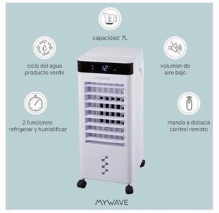 Climatizador MYWAVE Negro/Blanco