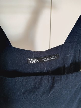 Mono Peto Zara Talla S Azul