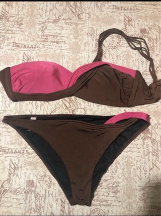Bikini La Perla Marrone e Rosa