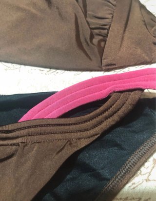Bikini La Perla Marrone e Rosa
