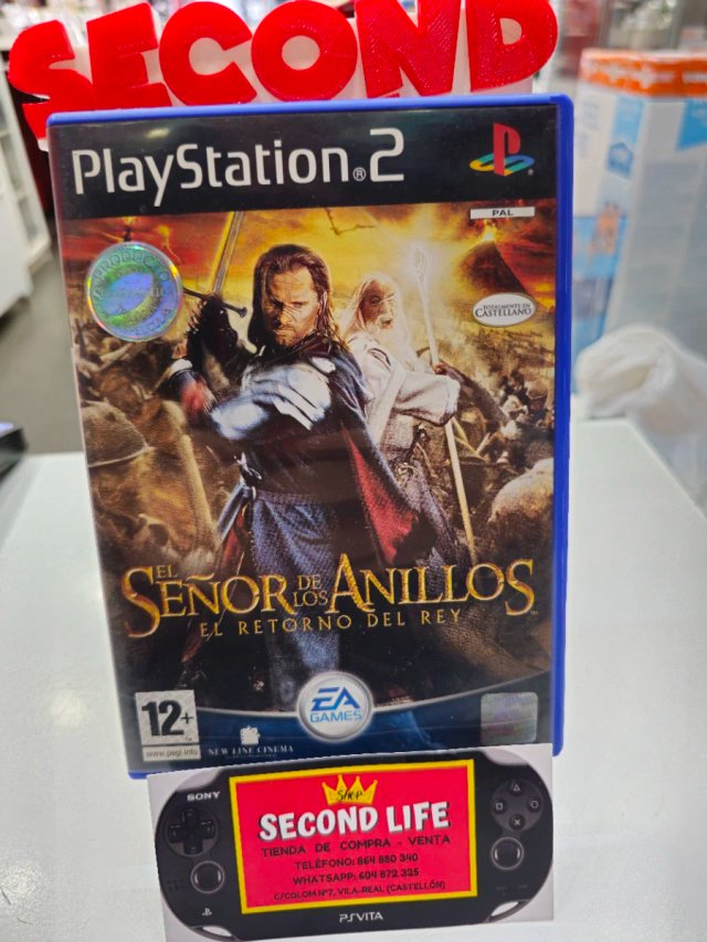 El Señor de los Anillos: El Retorno del Rey PS2