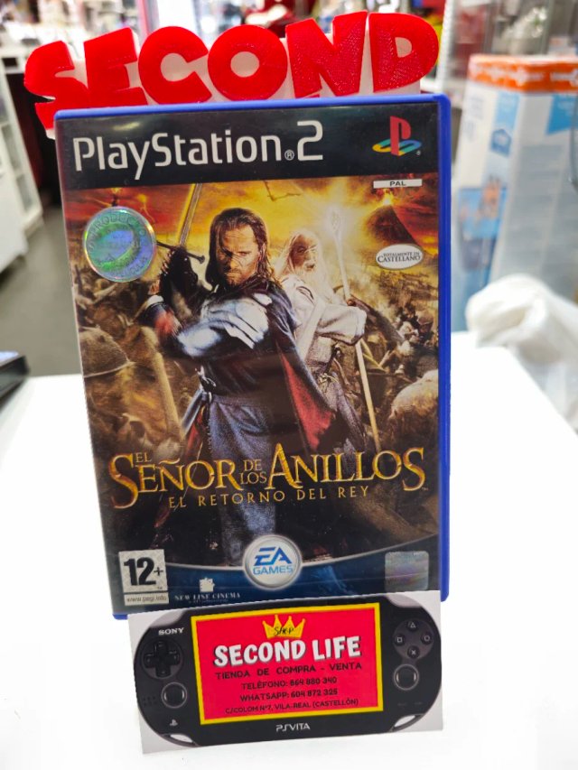 El Señor de los Anillos: El Retorno del Rey PS2