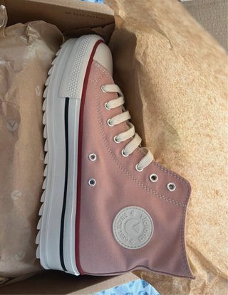Zapatos Victoria Doble Suela Rosa