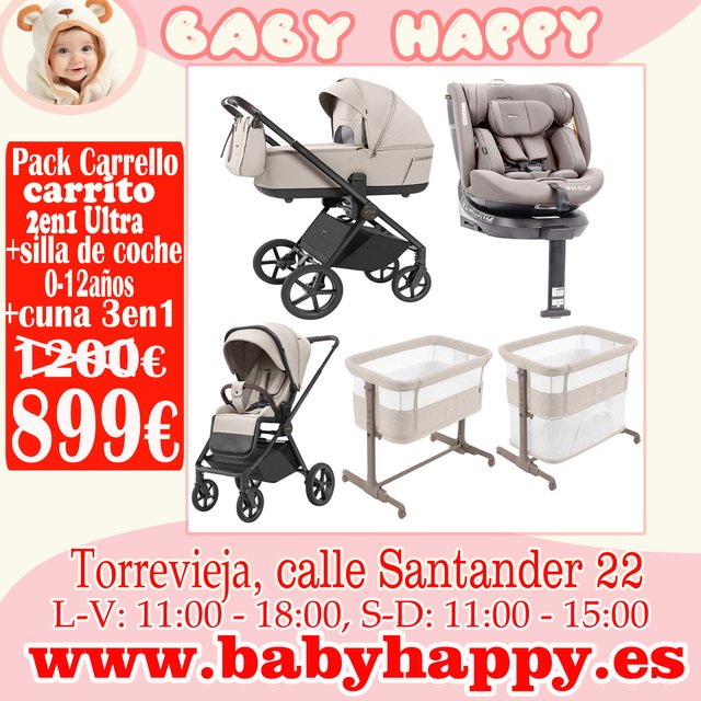 El pack que lo tiene TODO para tu bebé. Nuevo