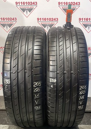 205 60 16 V KUMHO NEUMATICO SEMINUEVO RENAULT