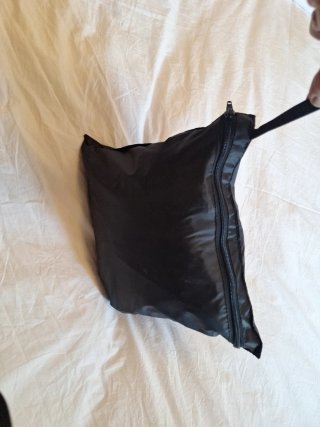 Mono de lluvia para moto marca Hebo. Talla XL