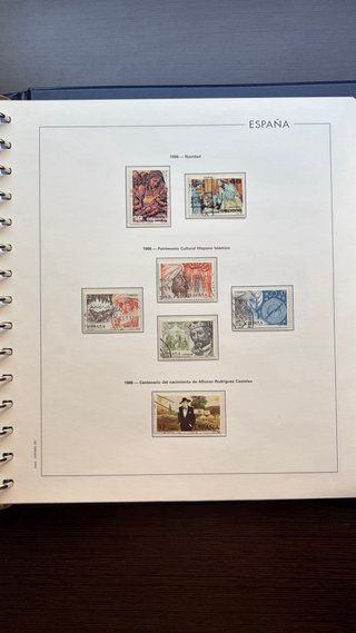 Colección Sellos España Álbum 1975-1986