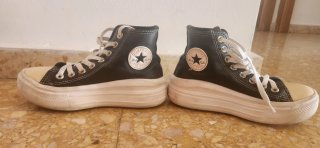 Botas Converse negras polipiel