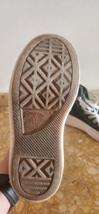 Botas Converse negras polipiel
