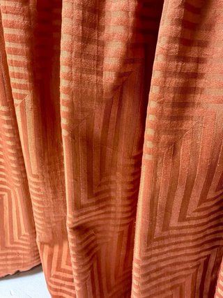Vestido Mango Talla M Naranja