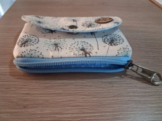 Tarjetero hecho a mano Diente de León
