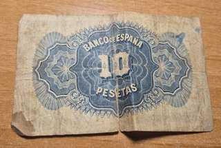 2 Banconote 10 Peseta 1935 Banco de España
