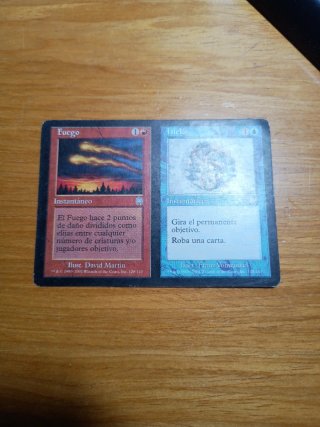 Cartas Magic Fuego y Hielo Apocalipsis
