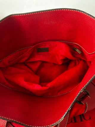 Bolso Carolina Herrera Tote Rojo CH