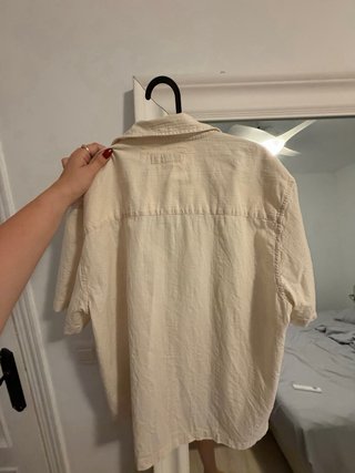Camisa de verano para hombre color beige