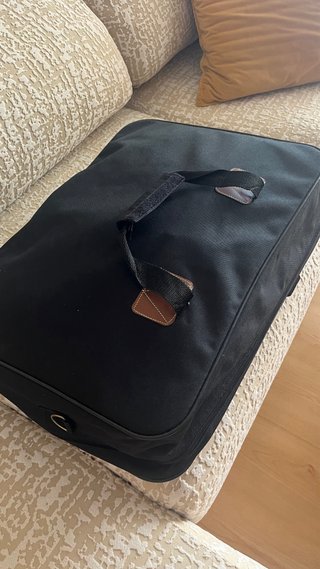 Bolsa de viaje DKS-3 negra y marrón