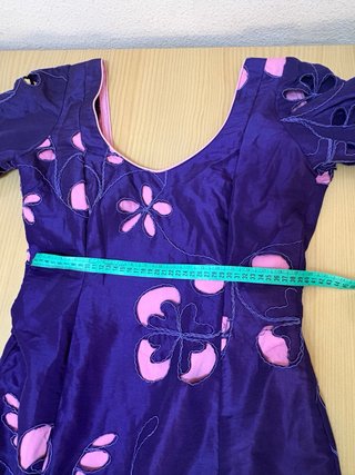 Vestido Flamenca Hecho a Mano Talla 44-46
