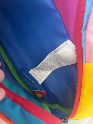 Riñonera Cotopaxi Multicolor 3L