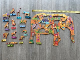 Puzzle Madera Ludattica Sabana 48 Piezas