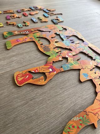 Puzzle Madera Ludattica Sabana 48 Piezas
