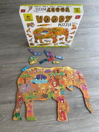 Puzzle Madera Ludattica Sabana 48 Piezas