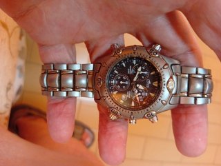Reloj Lotus Titanium Chronograph Alarm 9704-N