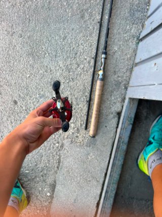 Caña de pescar Bionic casi nueva