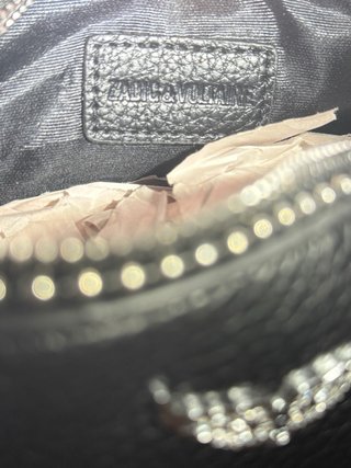 Bolso Zadig & Voltaire Negro Tachuelas Cremalleras