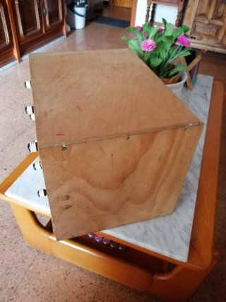 Joyero de madera con cajones