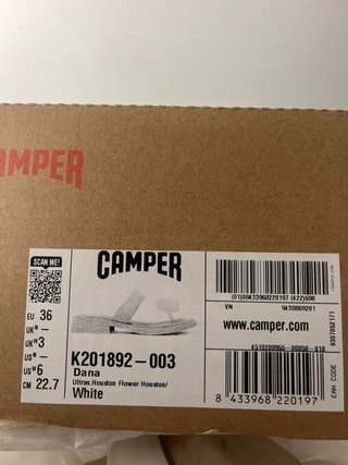 Sandalias Camper Blancas