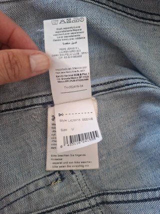Cazadora Vaquera Pepe Jeans Azul