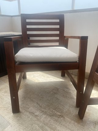 2 Poltrone da Giardino in Legno