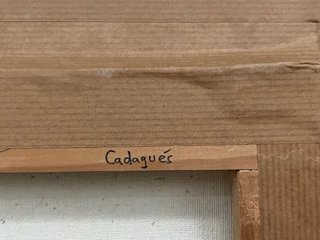 Cuadro Óleo sobre lienzo - Cadaqués