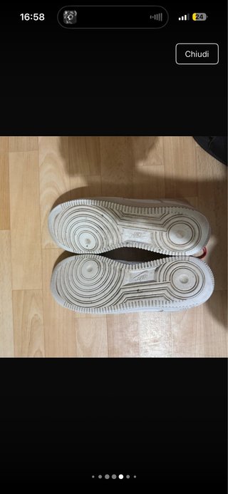 Nike Air Force 1 x Supreme Bianche