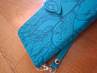 Funda Samsung Árbol de la Vida Azul