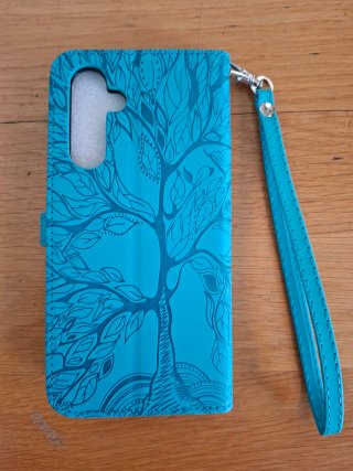 Funda Samsung Árbol de la Vida Azul
