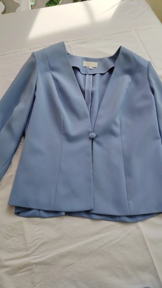 Completo tre pezzi blu