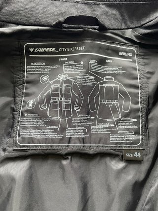 Chaqueta Dainese Moto Mujer Negra
