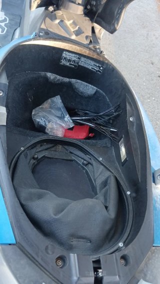 BMW C 600sport GT Maxi Scooter Azul