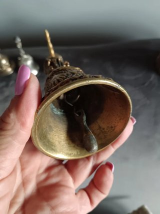 Campanas Vintage Bronce Figuras